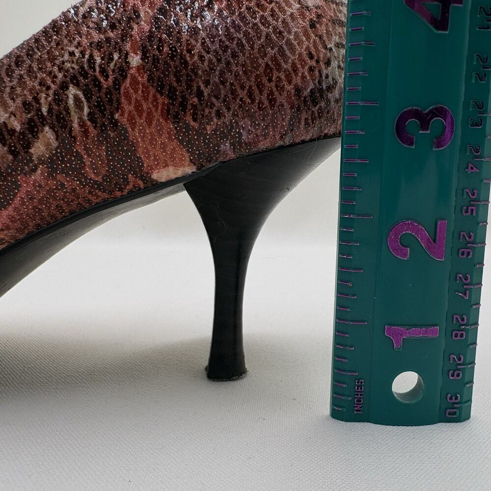 Nine & Company Faux Snake Skin Women's Dress Shoes - 3" Heel - Size 10 M - Picture 14 of 14